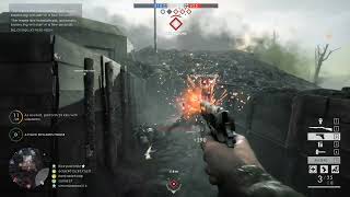 Shotgun in Trenches BF1 [upl. by Nnaesor722]