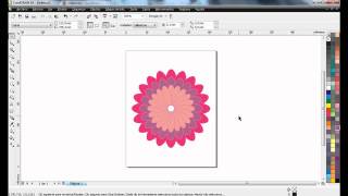 Tutorial duplicar objetos en CorelDraw X4 [upl. by Wakerly20]