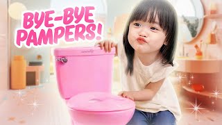 HARI PERTAMA YUKACHAN LEPAS PAMPERS  a day in our life [upl. by Orvie]