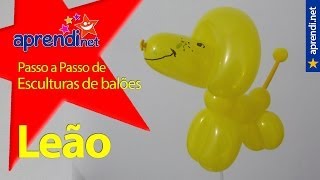 Como fazer um leão com balões [upl. by Wallace]