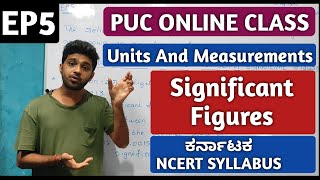 Units And Measurements Significant FiguresAnd Rules  1st PUC Science  Physics [upl. by Acila385]