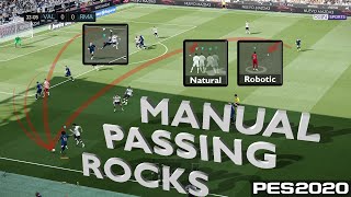 Manual Passing BLEW MY MIND PES 2021 and 2020 Realism Upgrade [upl. by Nylhtak]