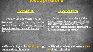 Exprimer lopposition et la concession [upl. by Riddle]