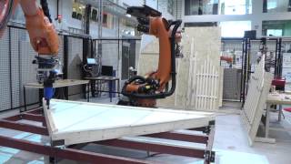 Robotic Screwing and nailing with robot handling 2014 03 20 [upl. by Anoid]