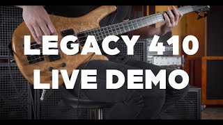 GallienKrueger Legacy 410 Combo  NEO IV 410 Demo [upl. by Balch]