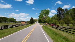 Sunday Drive Along Country Roads During Spring USA  Driving Sounds for Sleep and Study [upl. by Noby]