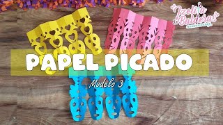 Como hacer Papel Picado para el Día de Muertos [upl. by Elocim321]