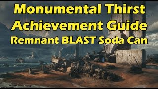 Monumental Thirst Achievement Guide  Remnant BLAST Soda Can  Halo The Master Chief Collection [upl. by Enelehcim]