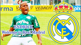 Endrick ⚽ Welcome to Real Madrid 2022 [upl. by Keavy927]