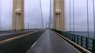 Crossing the Mackinac Bridge Northbound [upl. by Selinski]