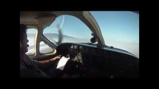 Cessna 421C Golden Eagle Flight HD [upl. by Kenleigh]