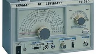 Tenma Signal Generator Mod and Demo [upl. by Hyrup]