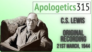 CS Lewis Original Recording [upl. by Devona]