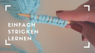 MASCHEN ANSCHLAGEN UND STRICKEN  MASCHENANSCHLAG [upl. by Htebazileharas]