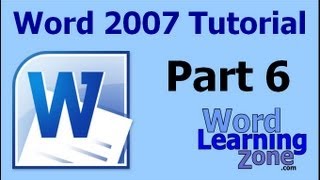 Microsoft Word 2007 Tutorial  part 06 of 13  Editing Text 1 [upl. by Ellerred]