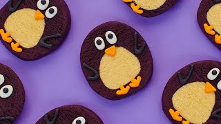 AWKWARD PENGUIN COOKIES ft Megan Nicole  NERDY NUMMIES [upl. by Quin]