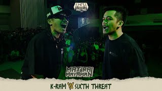 Pangil Sa Pangil SIXTH THREAT vs KRAM  MATIRA MAYAMAN [upl. by Eerahs]