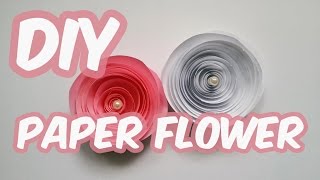 How to make paper flower  Kako napraviti cvet od papira [upl. by Harrus]