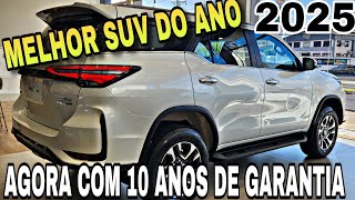 TOYOTA SW4 SRX PLATINUM 7 LUGARES 2025 AGORA TOYOTA10  MELHOR SUV [upl. by Acsot]