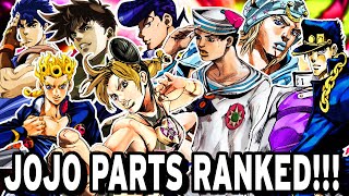 Ranking Every JoJo Part  JoJos Bizarre Adventure [upl. by Melanie]