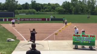 2017 D1 Ohio High School Boys Shot Put Final [upl. by Eissat]