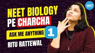 NEET BIOLOGY pe Charcha 1 How to Crack NEET Motivation NEET Crash Course NCERT  Ritu Rattewal [upl. by Nahte863]