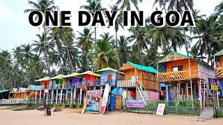 One Day in GOA INDIA  Exploring Palolem amp Patnem [upl. by Haodnanehs]