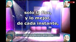 A MI MANERA SALSA KARAOKE TONO ALTO G MUJER [upl. by Yaker]