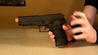 CYMA Sig P226 AEP CM 122 review [upl. by Toole]