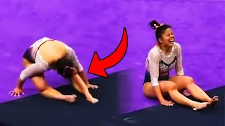 The MOST PAINFUL Gymnastics Fails Compilation [upl. by Waldon]