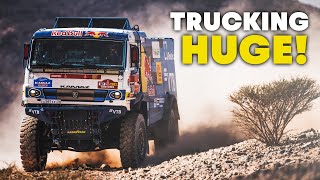 Dakar 2021 Take a Closer Look at the Kamaz Rally Trucks [upl. by Mata727]