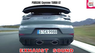 New PORSCHE Cayenne TURBO GT 2022 Exhaust Sound [upl. by Vacla]