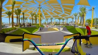 BMX RIDING AT DUBAIS BEST SKATEPARK [upl. by Auohp]