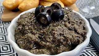 Cómo preparar Tapenade  Paté de Aceitunas [upl. by Puna]