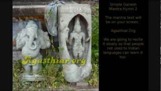 Ganesh 2 Auvaiyar தமிழ் Mantra Learning Aid [upl. by Suoivatra804]