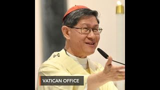 Cardinal Tagle to lead top Vatican office [upl. by Sudhir]