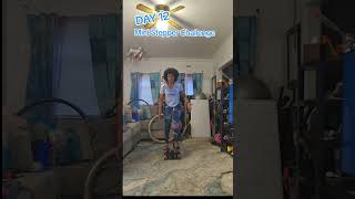 Day 12 if mini Stepper Challenge coachpinky over50 pnkfitness421 ministepper fyp fun [upl. by Esinev]