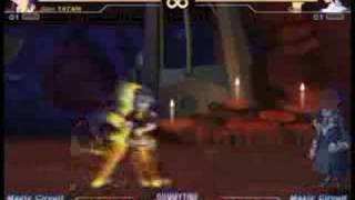 Melty Blood Act Cadenza VerB2 Arc DriveLast Arc Exhibition [upl. by Artinad]