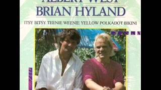 Albert West amp Brian Hyland  Itsy teeny weeny yellow polkadot bikini 1988 [upl. by Bartosch]