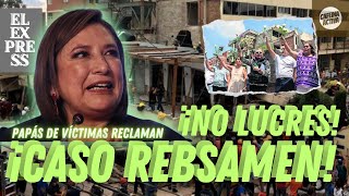 ¡NO LUCRES  xochitlgalvez  Víctimas reclaman lucro del caso REBSAMEN  EL EXPRESS en vivo [upl. by Terces577]