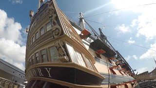 HMS Victory  Walkthrough Tour April 2017  4k [upl. by Slorac879]