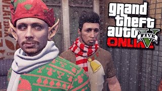 ΧΙΟΝΙΑ ΣΤΟ GTA 5 ONLINE 🎄 w AntonisX007GR [upl. by Yneffit]