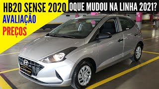 HYUNDAI HB20 SENSE 2020 VERSÃO ENTRADA O MAIS BARATO [upl. by Hillel]