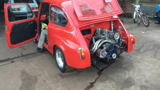 fiat 600 16 prueba motor 0km [upl. by Sudnak]