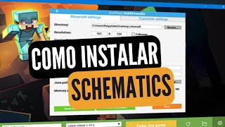 Como instalar schematics para minecraft [upl. by Heshum]