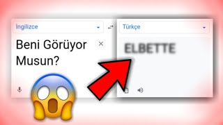 SAKIN ÇEVİRİYE YAZMAYIN Google Çeviriye Yazmamanız Gereken 7 Şey 😱 [upl. by Oranneg]