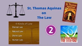 What are the Four Kinds of Law according to St Thomas Aquinas [upl. by Sidhu174]