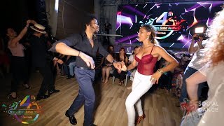 Terry SalsAlianza amp Bersy Cortez  Salsa social dancing  4th World Stars Salsa Festival [upl. by Idnir158]