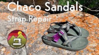 Chacos Sandal Repair [upl. by Eciram]