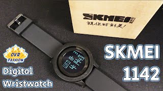 SKMEI 1142 Men Digital Wristwatch Review [upl. by Pozzy449]